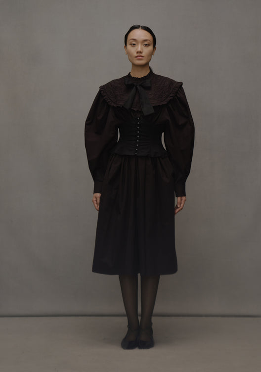 ASTRID DRESS WITH MATCHING COLOUR CORSET