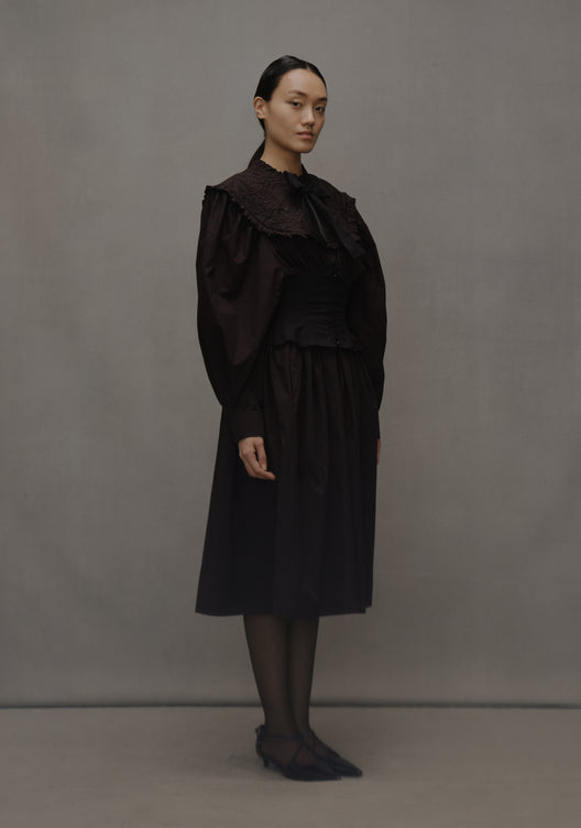 ASTRID DRESS WITH MATCHING COLOUR CORSET
