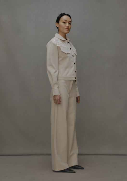 MARA DENIM TROUSERS