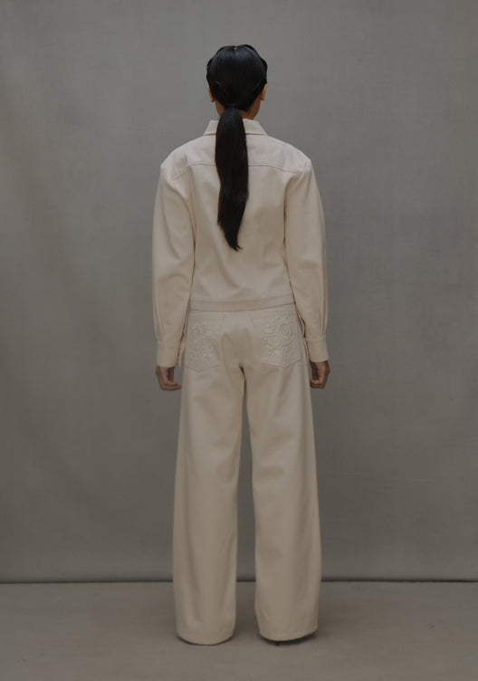 MARA DENIM TROUSERS