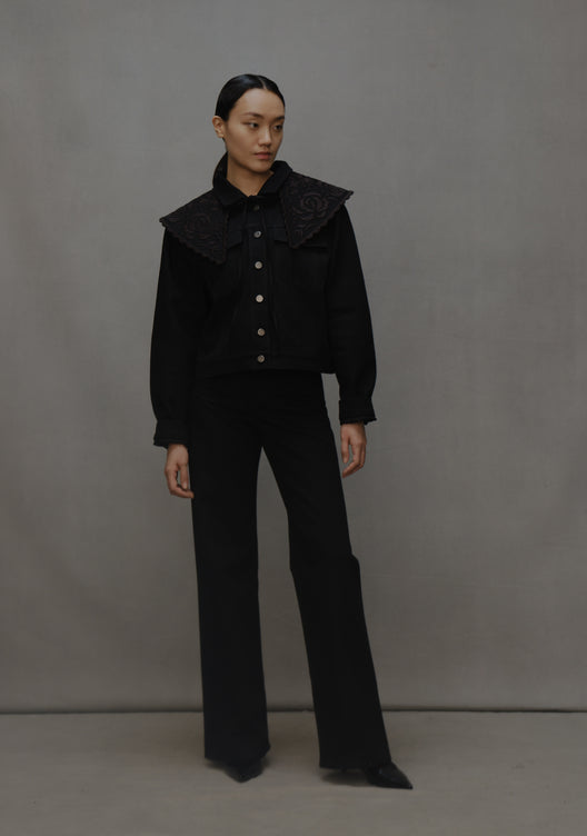 CLEO DENIM TROUSERS