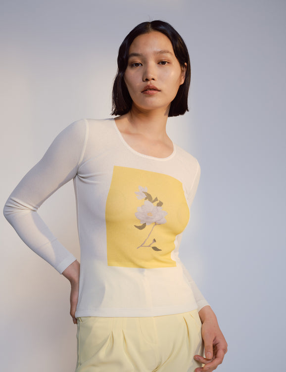 LOLA TOP IN JERSEY